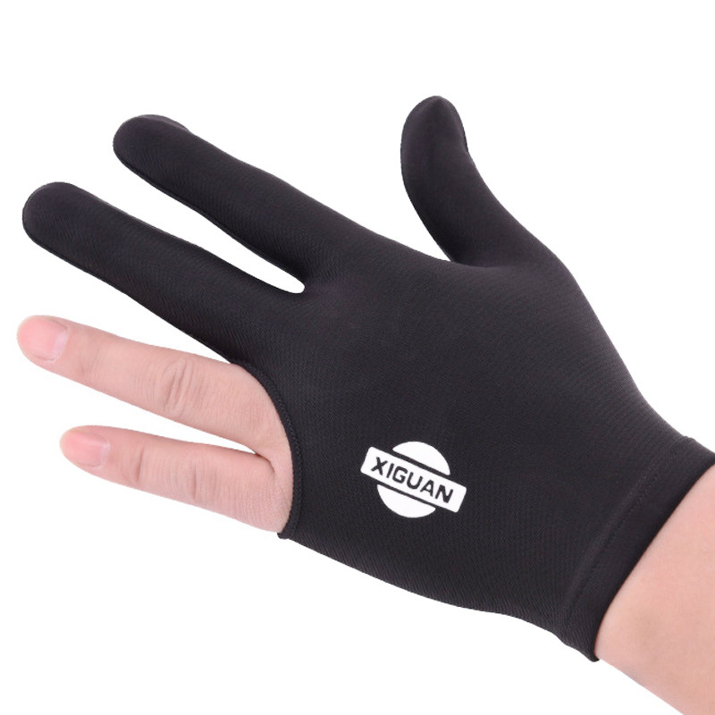 手套台球西关三指专业高档薄款透气男女左右台球三指手套