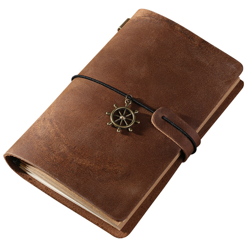 限量瑕疵手工牛皮笔记本真皮账本复古旅行记事本笔记本