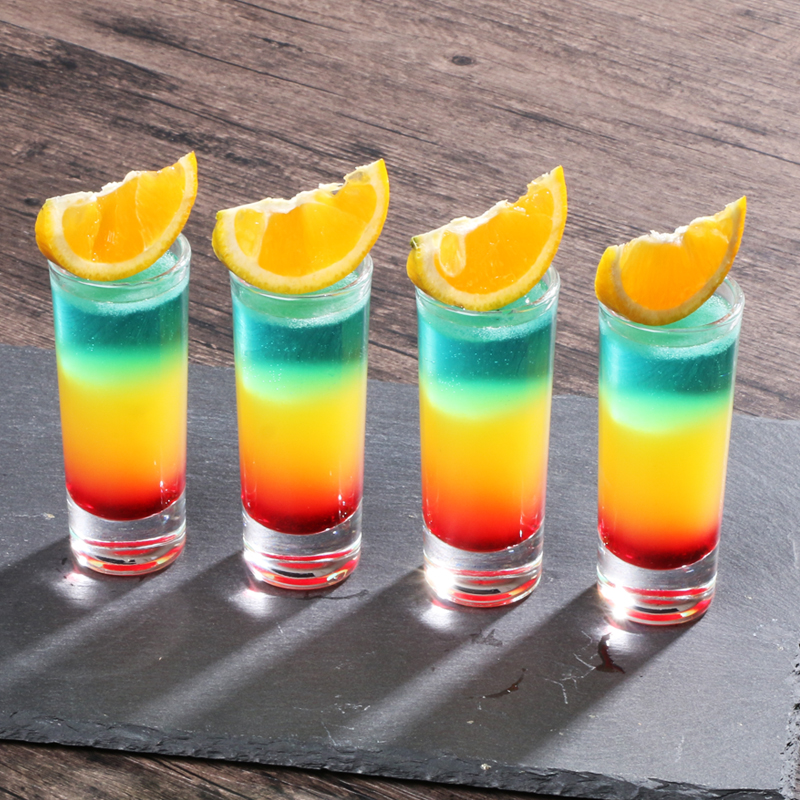 酒杯酒吧ktv夜场b52玻璃磨砂野格杯子弹龙舌鸡尾酒杯