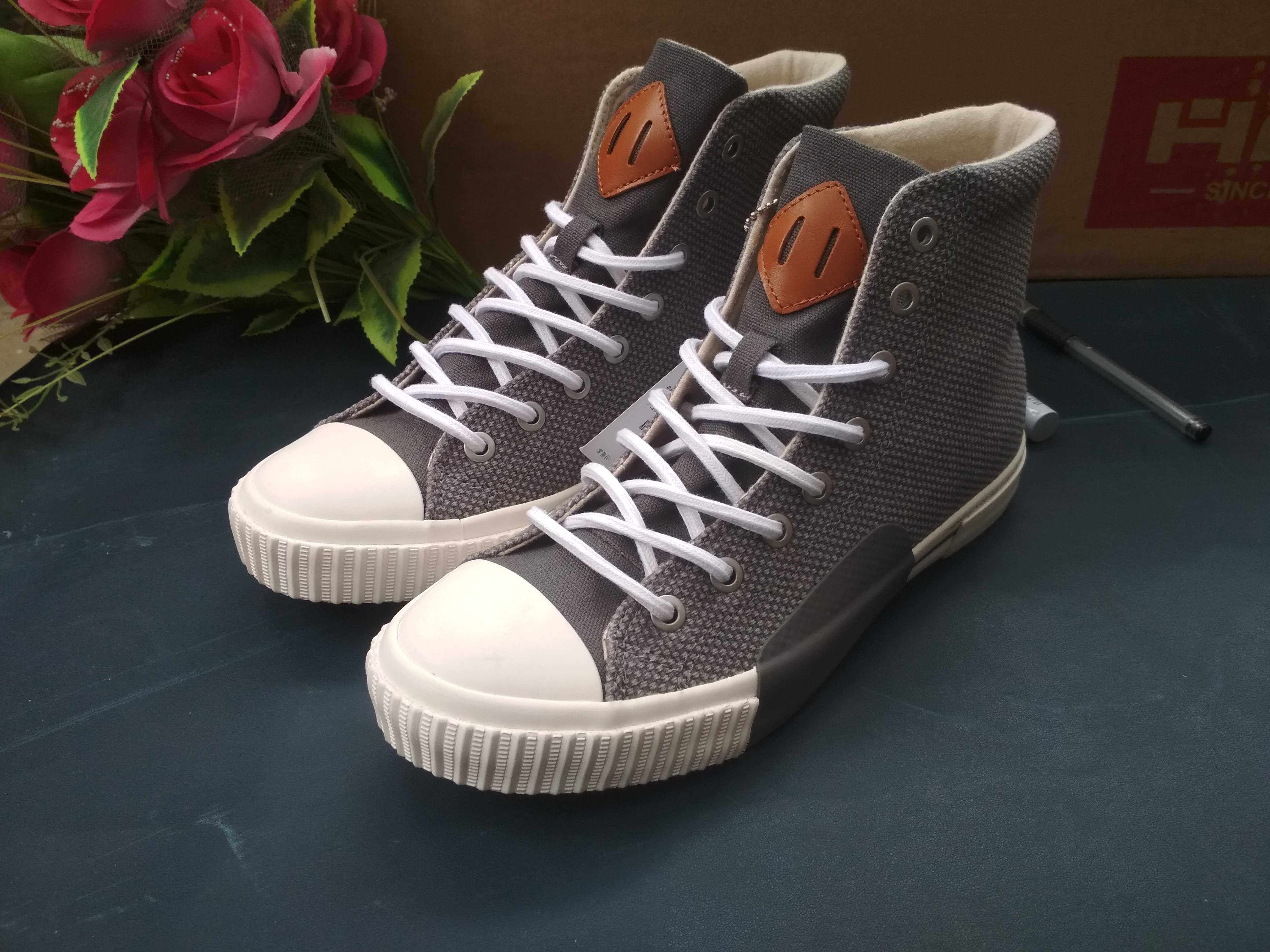 春秋高帮男女鞋学生休闲帆布板鞋经典后街时尚帆布鞋