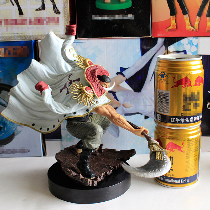 现货航海贼番赏剧场版 6代白胡子红发雷利路飞 盒装PVC手办公仔