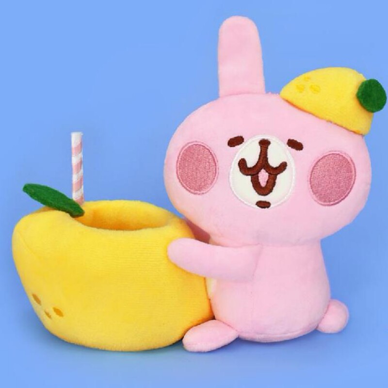 日本正版卡娜赫拉kanahei授权兔兔水果笔筒收纳动漫水杯