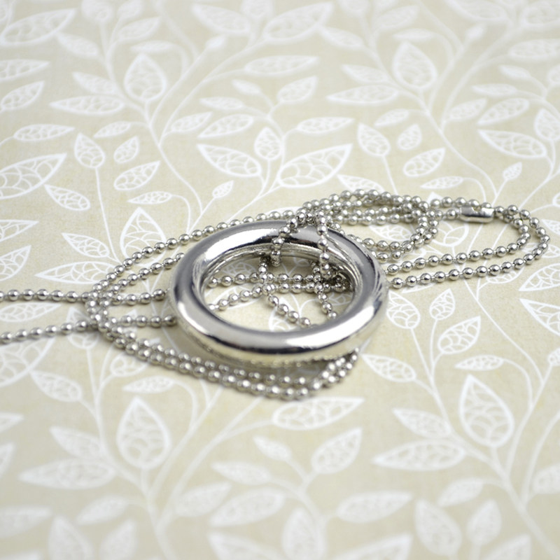 包邮明日环铁圈项链铁环泡妞喜结良缘大魔舞台近景魔术道具