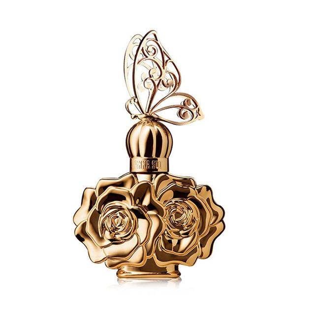 annasui安娜苏波希米亚紫蝶恋黄孔雀许愿精灵女士香水q版