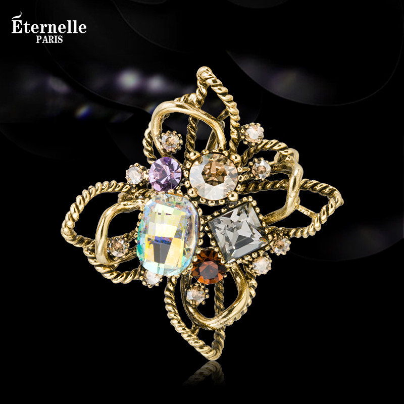法国eternelle复古宫廷胸针女高高档饰品时尚胸花胸针