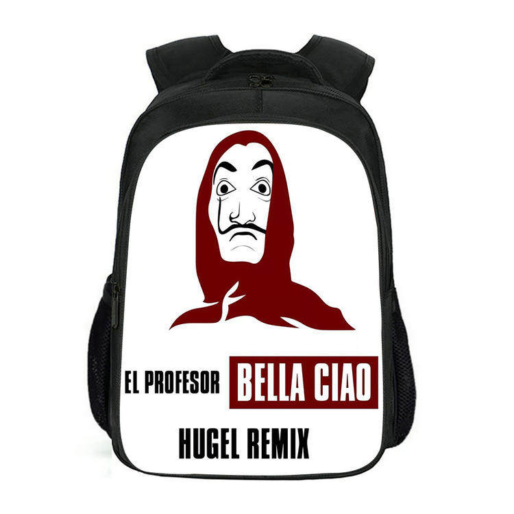 纸钞lacasadepapel儿童儿童书书包小学生13年级幼儿园大班护脊双肩