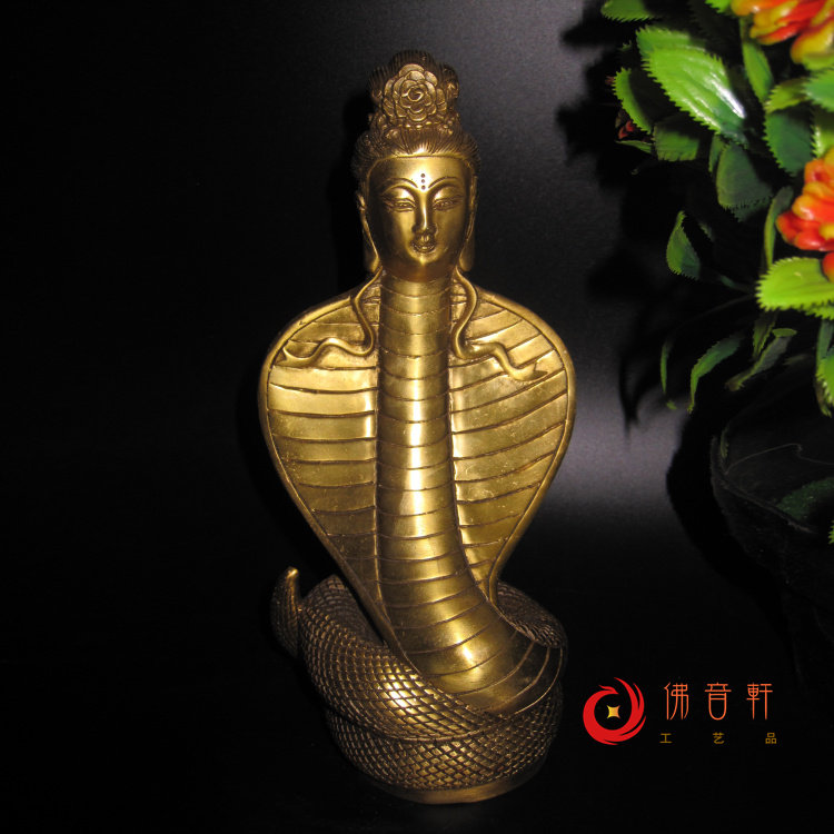 蟒仙蛇仙保家出马仙保平安风水摆件佛像铜像摆件
