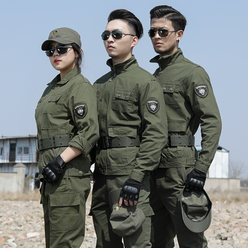 户外外军特种兵纯棉迷彩服战术套装野战野战军军装作训外套