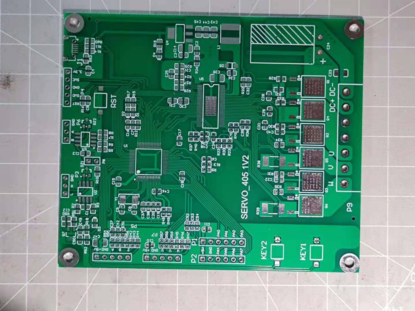 stm32pmsmbldcdrv8301伺服电机开发pcb光板驱动器