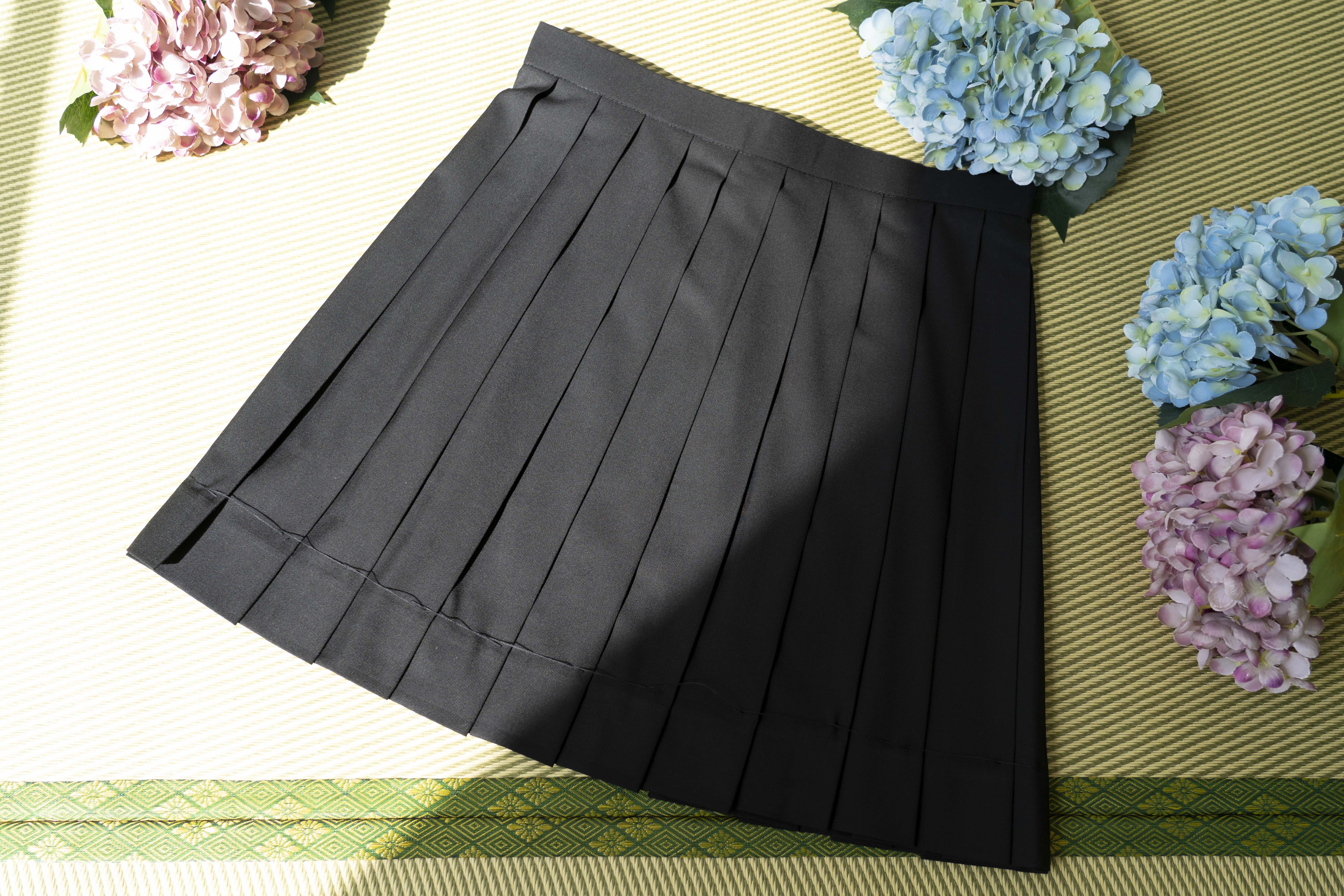 何仔水手褶子裙褶制服百褶基础学院正统不是学生校服