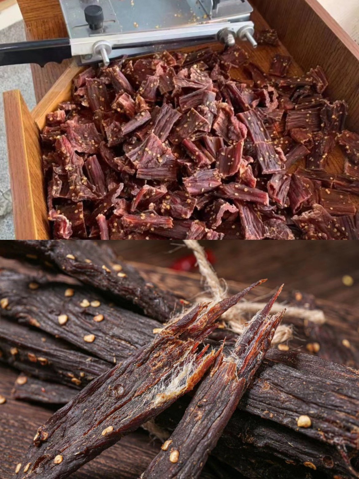 四川阿坝九寨沟黄龙高原美味特产牛肉肉类风干牛肉类