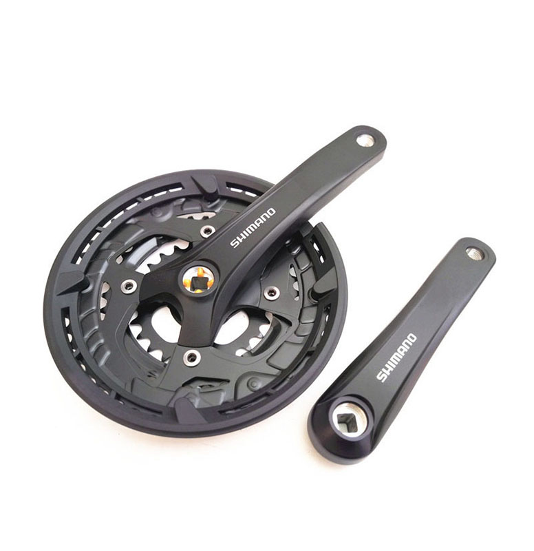 牙盘美利达通用山地自行车曲柄方孔齿盘前单车配件牙盘