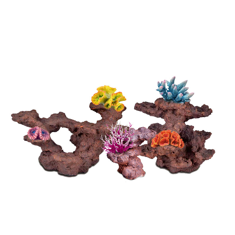 活石海水水缸造景景石免爆人工as珊瑚珊瑚礁造景