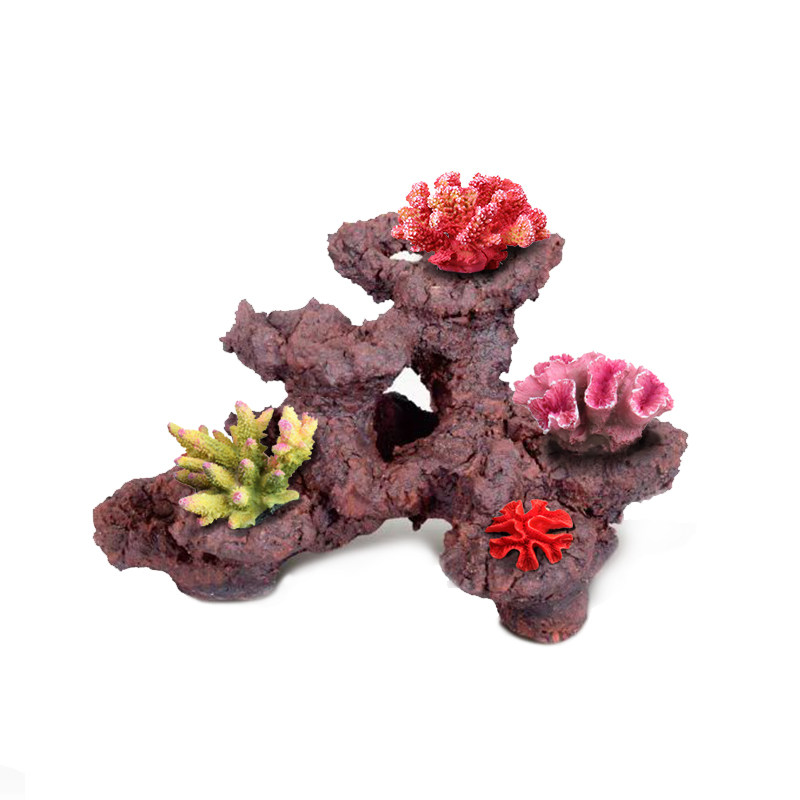 活石海水水缸造景景石免爆人工as珊瑚珊瑚礁造景