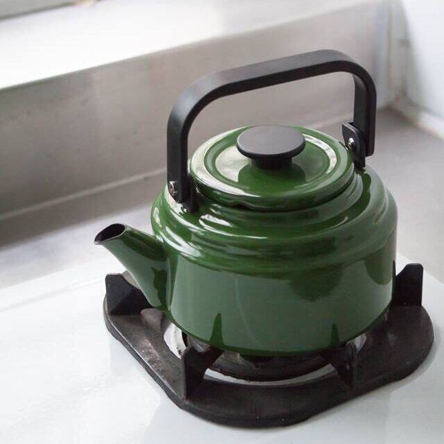 包邮烧水壶2l茶壶提手用带电磁炉直火搪瓷日本烧水壶