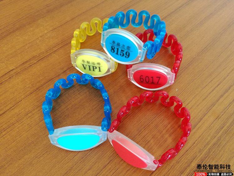 手牌桑拿手环塑料温泉汗蒸足道洗脚衣柜钥匙桑拿手牌