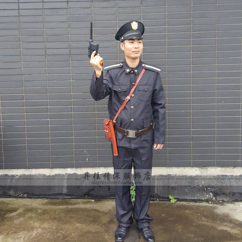 新款民国警察服装局长服卫兵服上海滩租界警察署舞台演出服装摄影