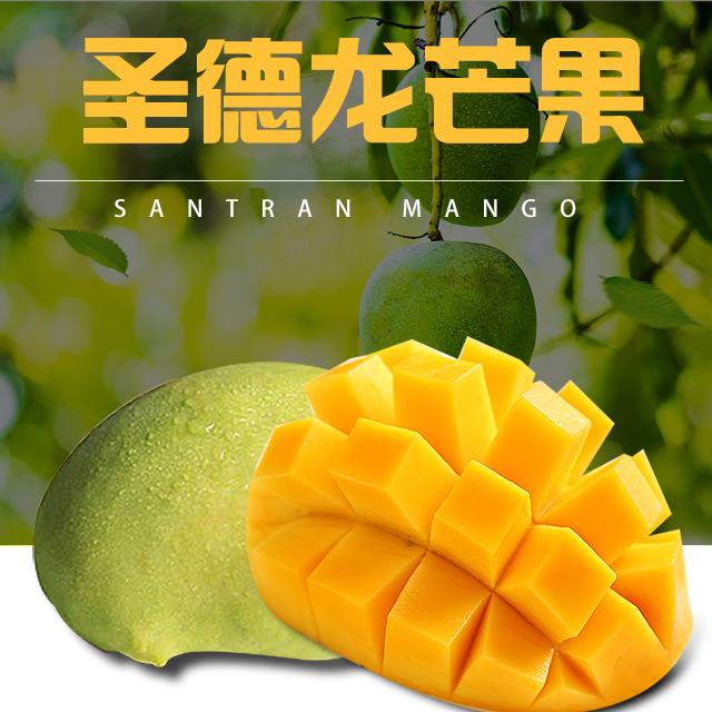 正宗缅甸进口一级精品圣德龙芒果热带新鲜时令芒果