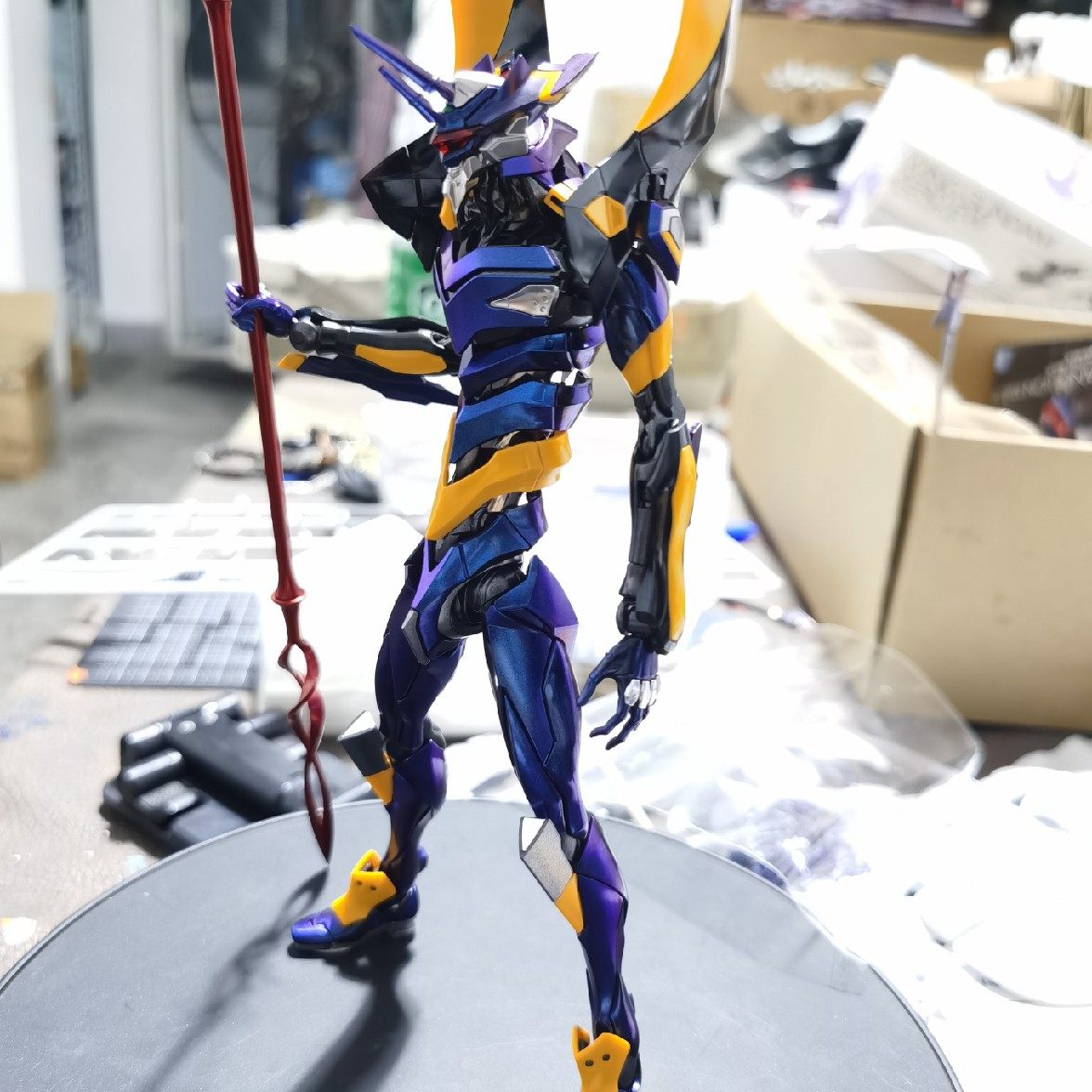 漫心工坊变色龙漆板万代rgeva6号机光学变色高达模型专区