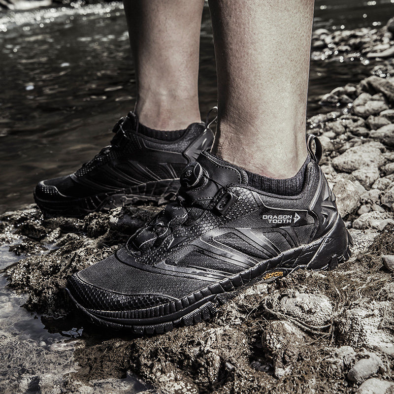 龙牙春秋户外飞鹰体训防滑运动跑鞋徒步鞋男登山鞋