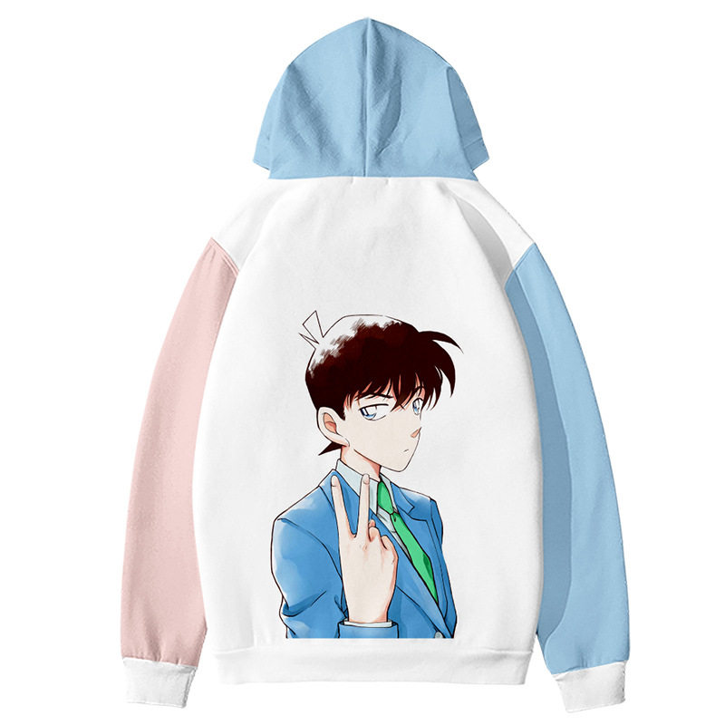 秋冬季大码情侣装卫衣工藤新一柯南周边男女动漫卫衣
