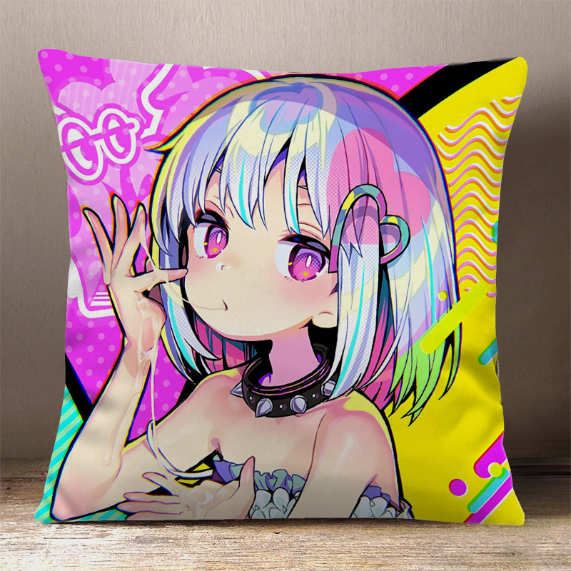 多娜一起dohnadohna做坏事赛博朋克游戏定制抱枕周边动漫毛绒