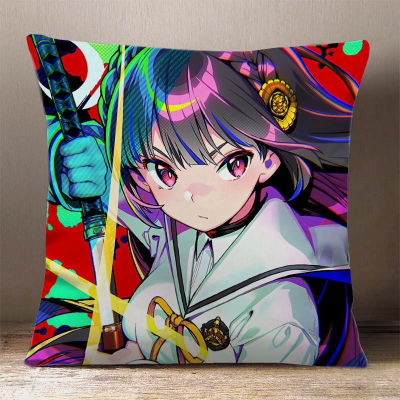 多娜一起dohnadohna做坏事赛博朋克游戏定制抱枕周边动漫毛绒