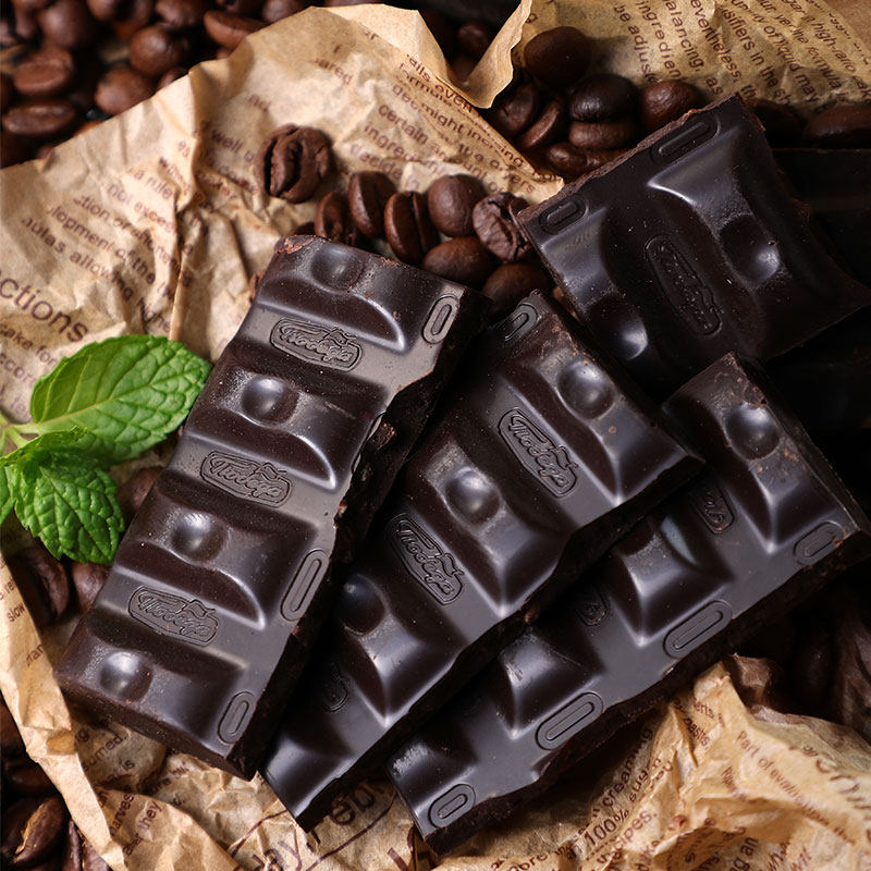 进口俄罗斯巧克力胜利7285100可可脂苦健身原装正品黑巧克力