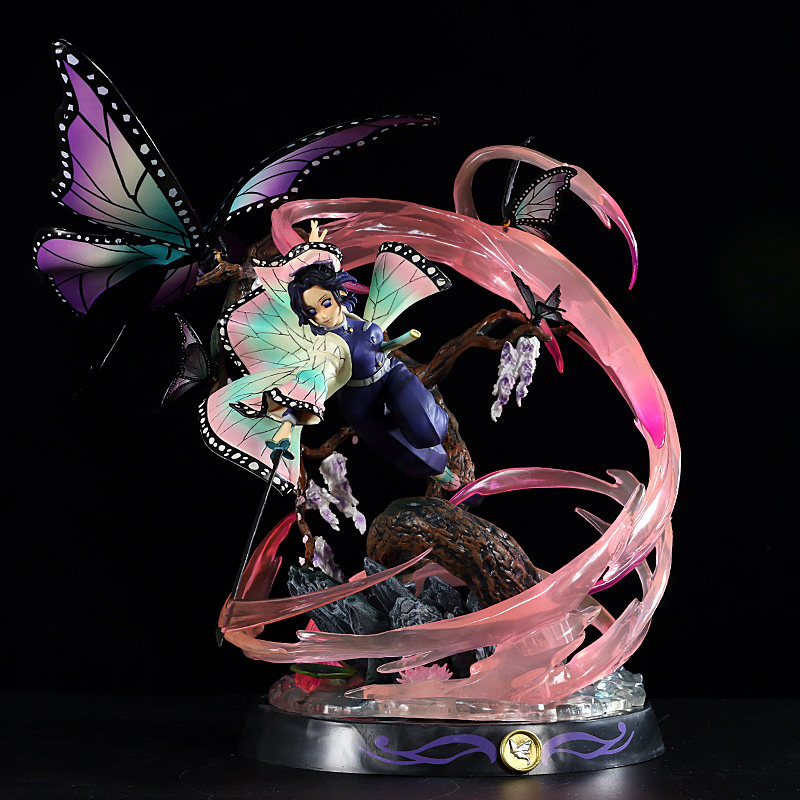 鬼灭之刃gk魔方蝴蝶手办虫柱国产动漫二次元手办