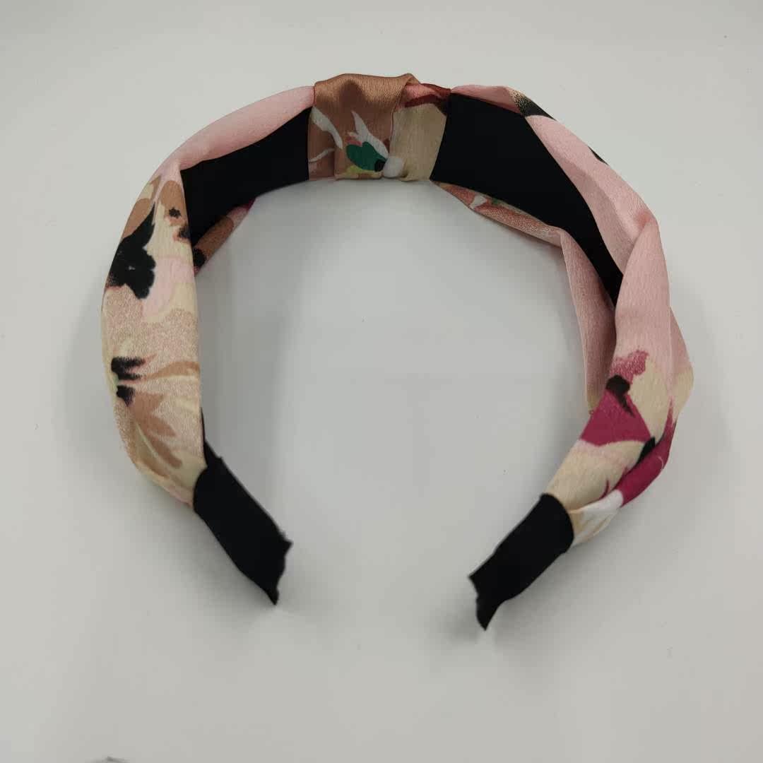 燕子饰品韩版简约时尚新款潮流少女新丝缎布艺发箍女头饰发卡 - 燕子