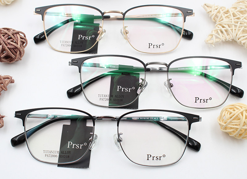 2020新款prsr帕莎眼镜镜框近视pa72006可配防辐射眼镜架