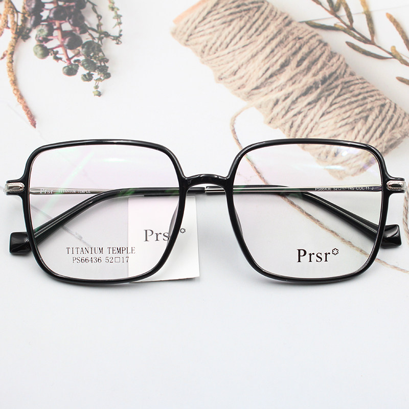 2020新款prsr帕莎眼镜镜框近视ps66436可配防辐射眼镜架
