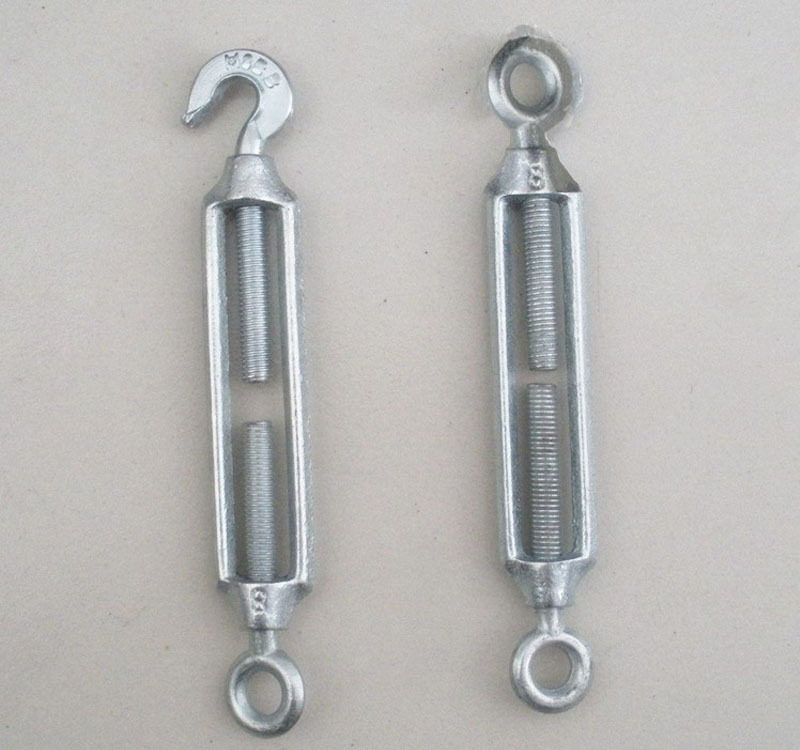 国标镀锌花篮螺丝开体花兰螺栓船用索具螺旋螺栓