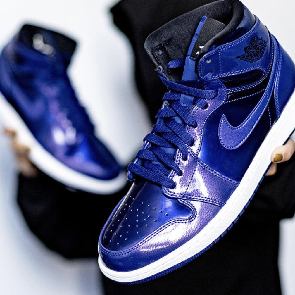 小琦鞋柜airjordanhighaj1漆皮705300420篮球鞋