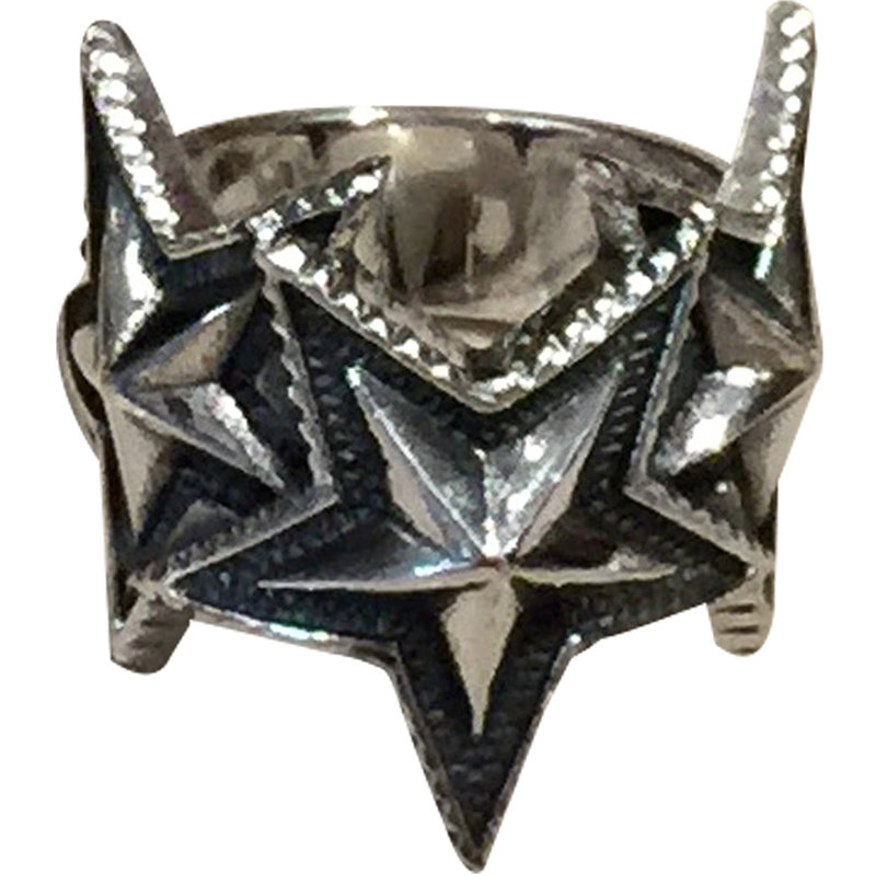 宿主大帝# cody sanderson戒指三连星 cody戒指 五角星925纯银