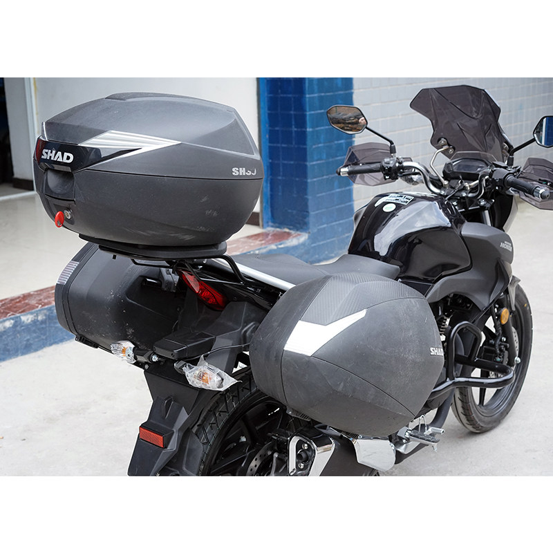 边箱新款幻影夏德快拆尾箱后备无损安装摩托车尾箱