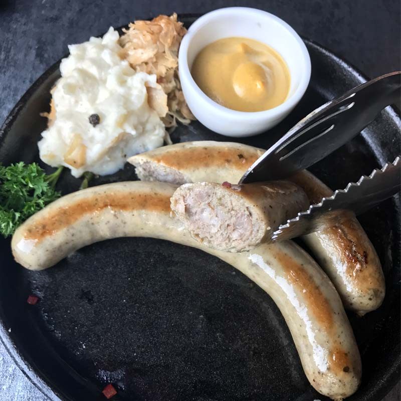 欧百德巴西风味烤肠14根1kg黑胡椒香肠早餐肠纯肉无淀粉肉肠西餐