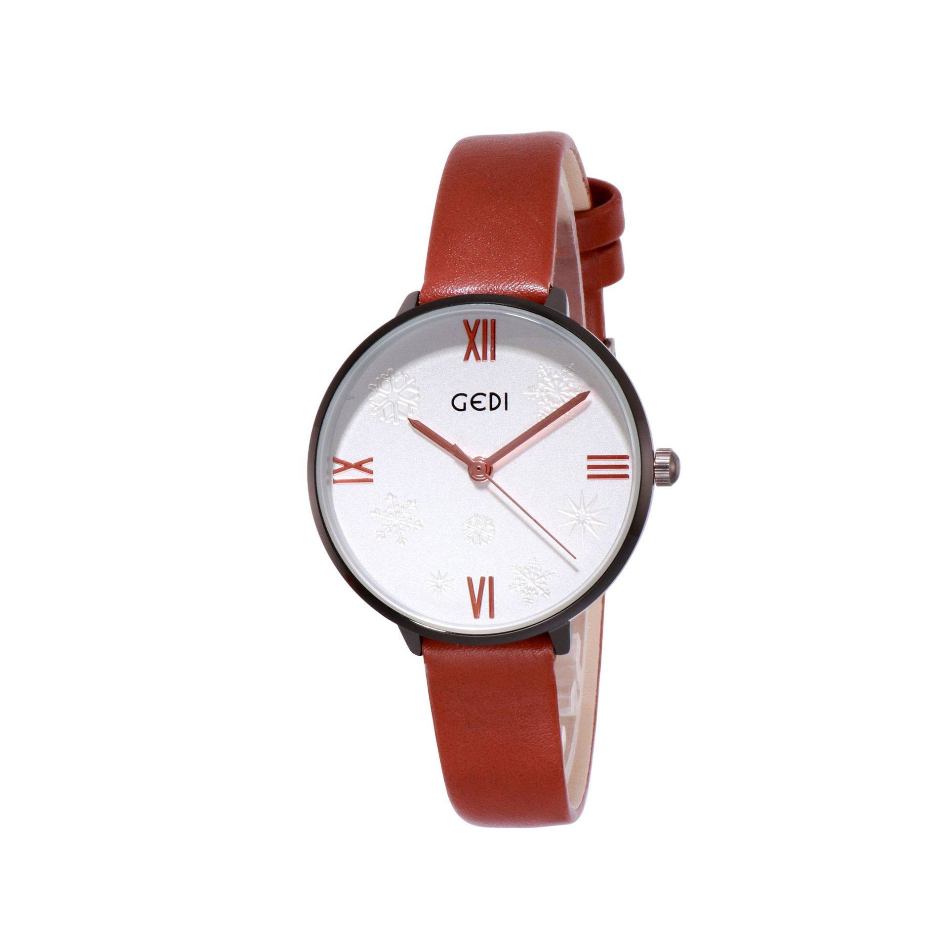 gedi简风大气女士高颜值手表ins同款个性创意国产腕表