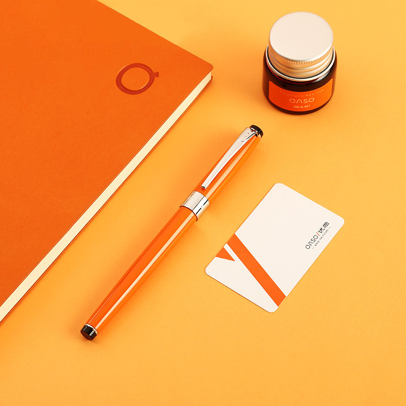 oaso练字套装记事本本子笔记本礼盒商务男士刚笔钢笔