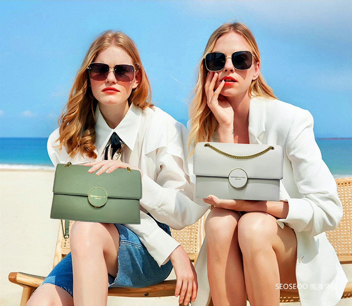 seoseoo南奥袋鼠2022新款质感简约方形大容量休闲通用款女包