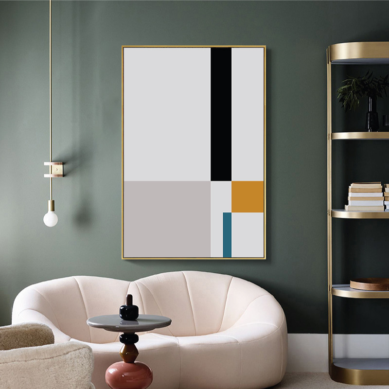 璞图艺术健身房装饰画抽象创意壁画个性卧室餐厅现代装饰画