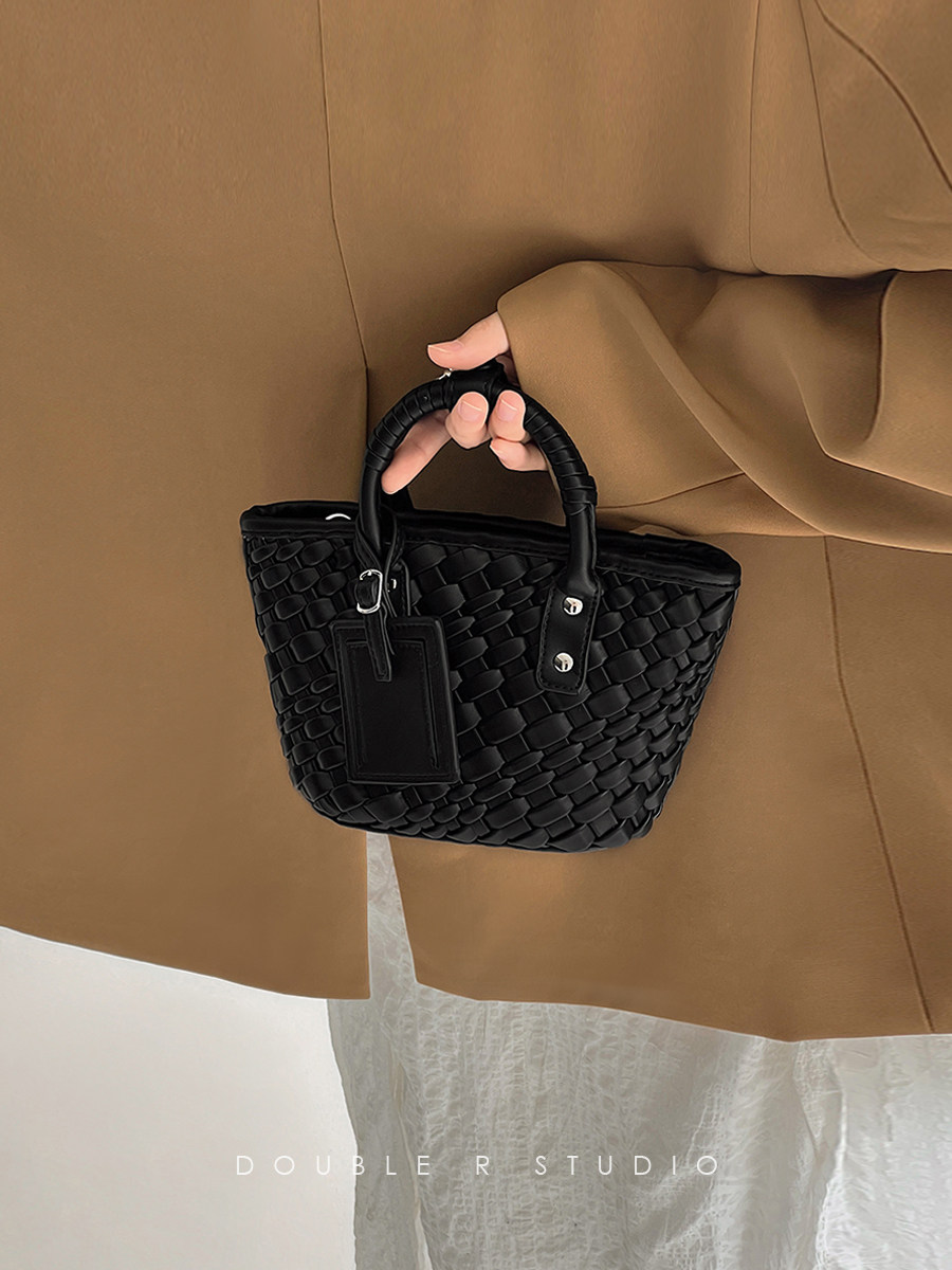 小瑞靓包手工编织菜篮子包包包包女女包2022新款手提包通用款女包