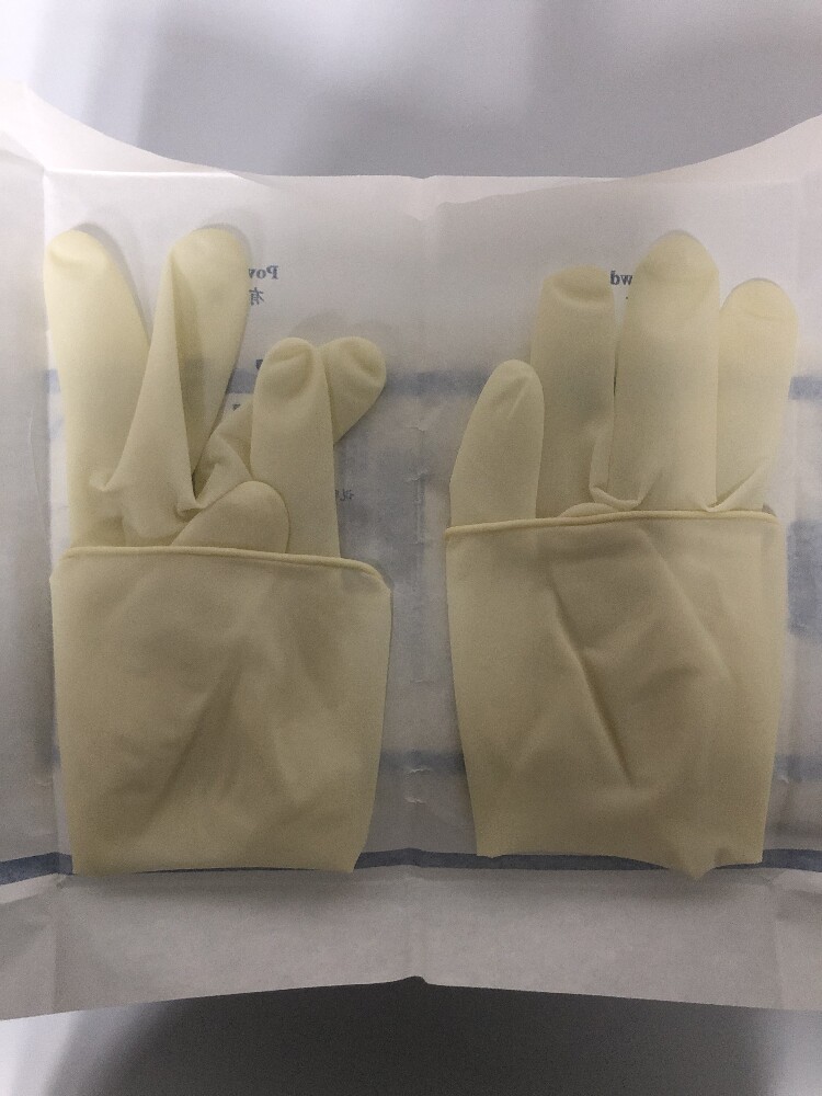 摩戴舒外科手套一次性灭菌橡胶手套有粉手术无菌上海华新手套包邮
