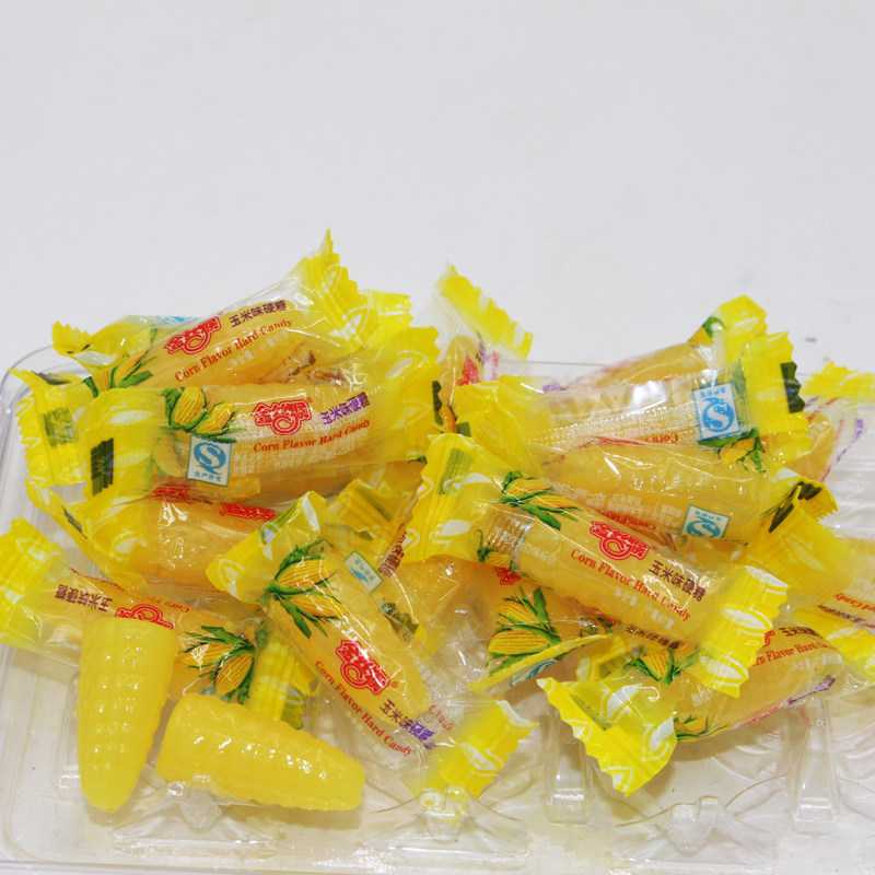 金丝猴玉米硬糖500g童年零食80后小时候的味道糖果散装批发结婚
