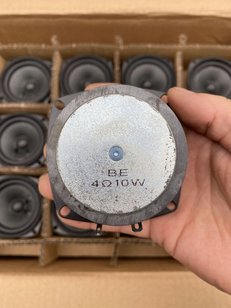 be发烧大磁钢3寸中低音超重低音喇叭低音炮扬声器4欧10w