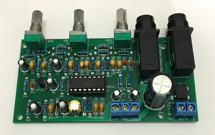 混响卡拉ok响板功放麦克风话筒放大器前级pt2399话放