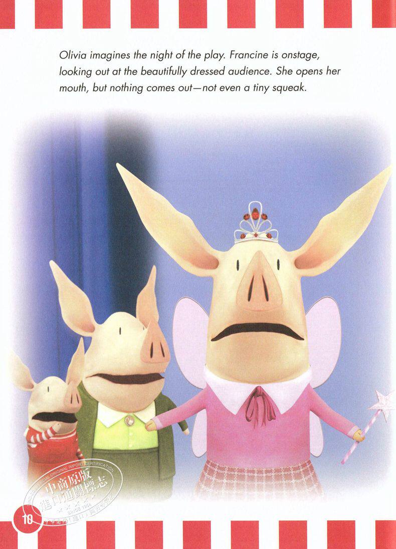 【中商原版】小猪奥莉薇5分钟故事集 英文原版 olivia 5-minute