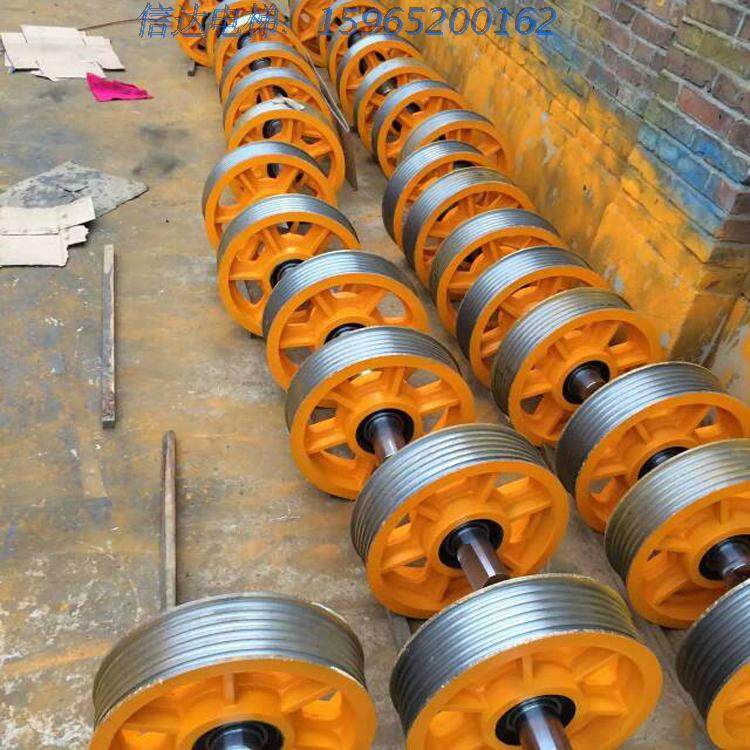 日立电梯专用导向轿顶反绳轮重反绳轮轴承6312其它