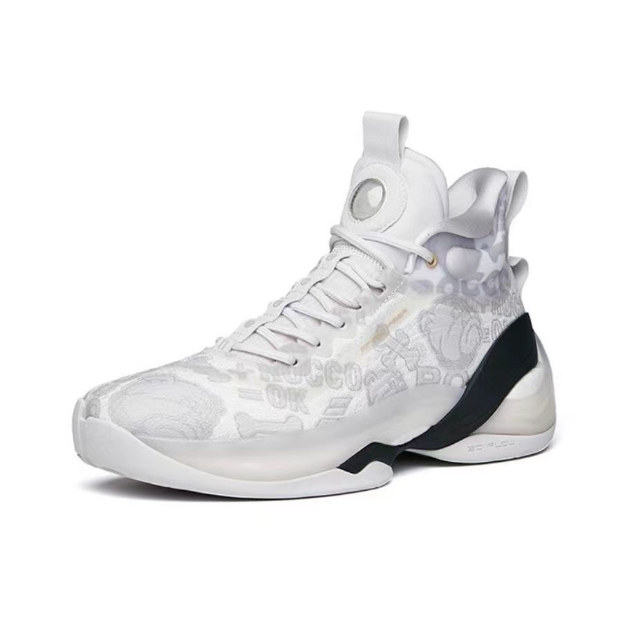 anta安踏新款kt7克莱汤普森留白la高帮氮科技篮球鞋