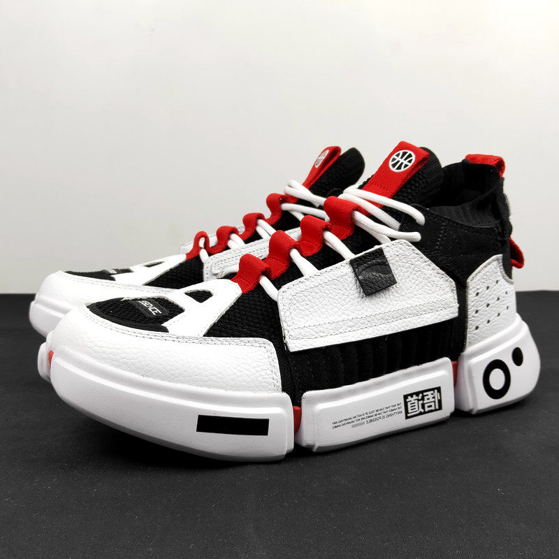 中国李宁巴黎时装周走秀悟道2ace重塑黑白二次元运动休闲鞋